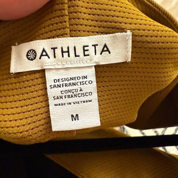 Athleta Ryder Midi Dress in Brass Yellow size M - Picture 6 of 6